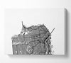 Map Of The City 5 Canvas Wall Art
