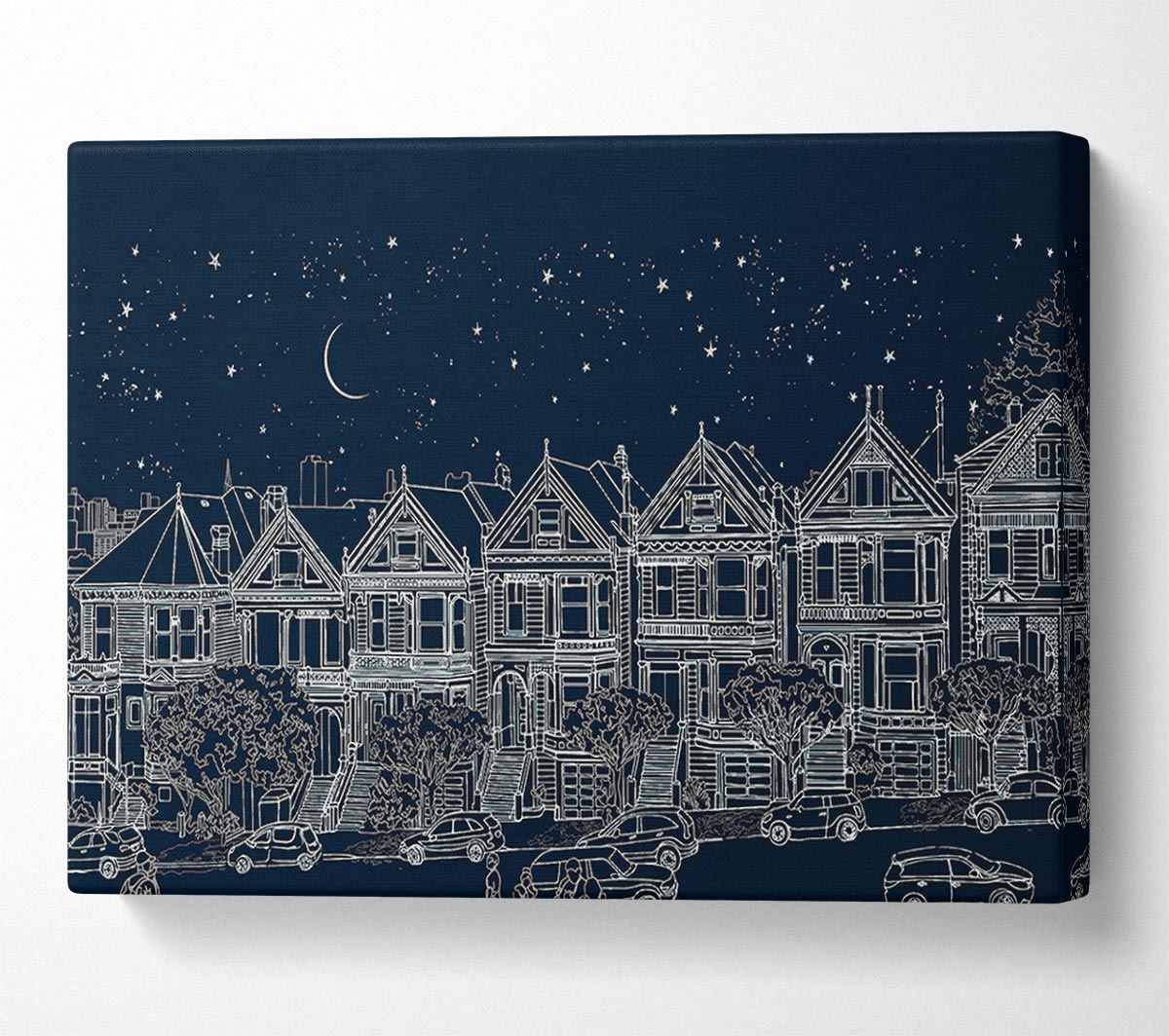 Streets Of California 1 Canvas Wall Art