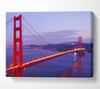 Golden Gate Bridge Twilight Canvas Wall Art