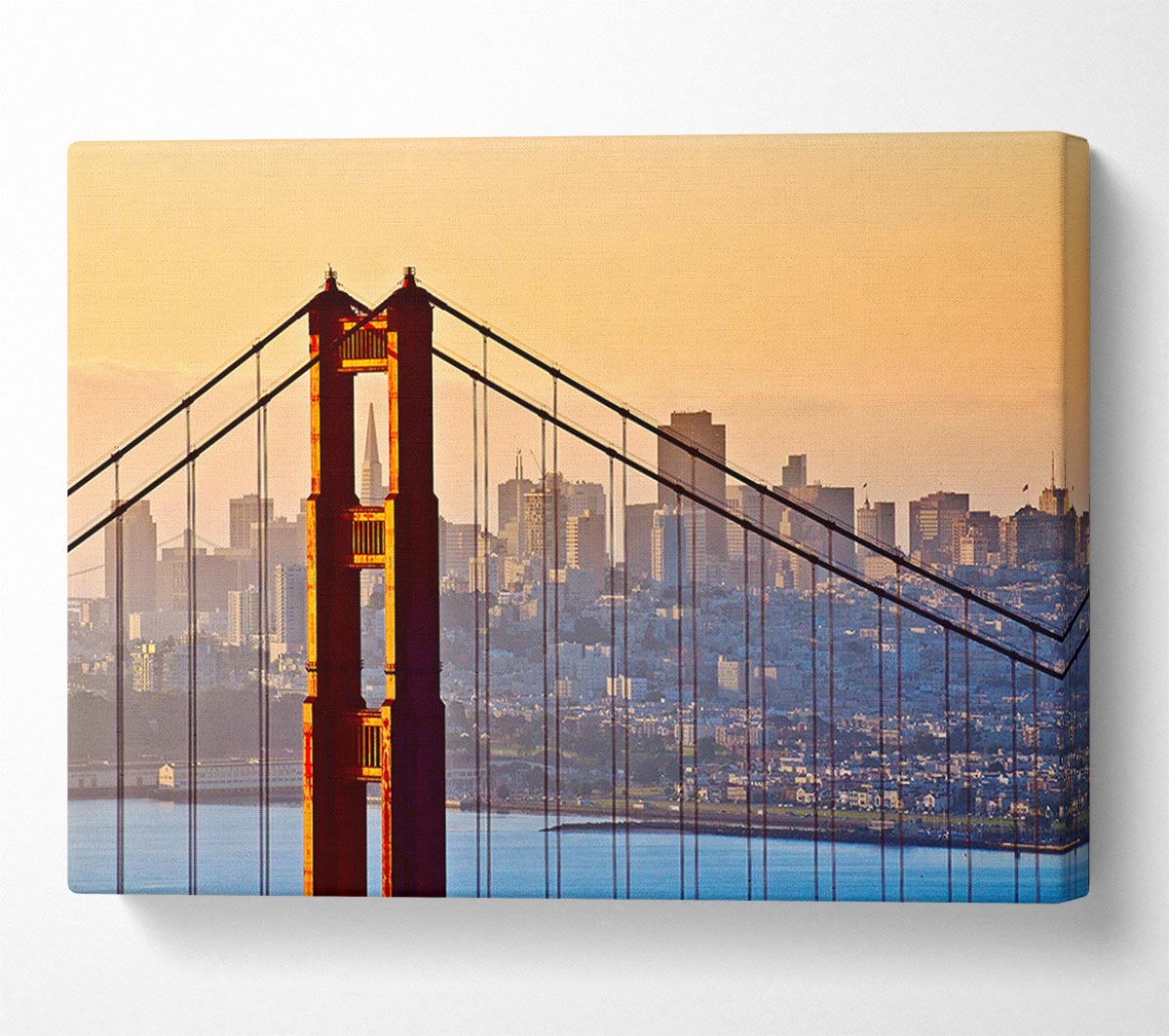Golden Gate Bridge Structure Canvas Wall Art