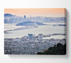 Ariel View Of The City Canvas Wall Art