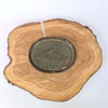 18cm Glazed Drip Tray | Oval | Green