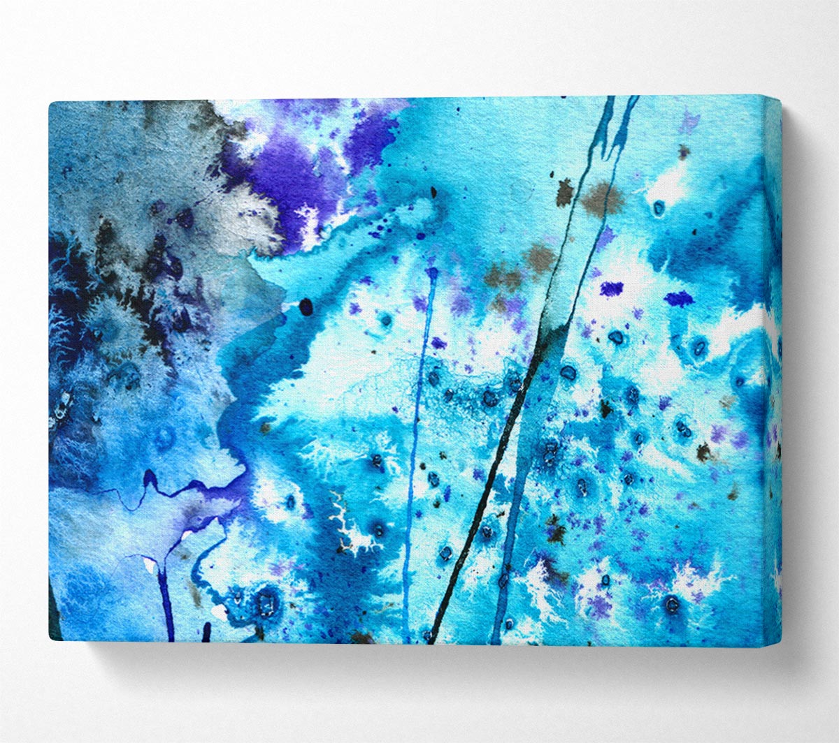 Flower Ocean Canvas Wall Art