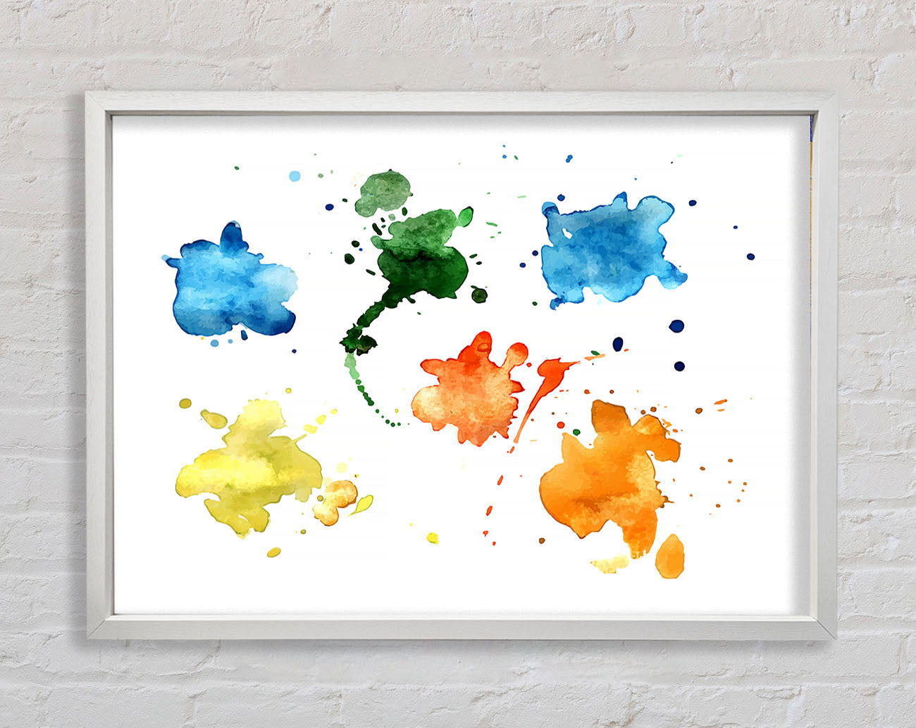 Blue Duo Framed Wall Art