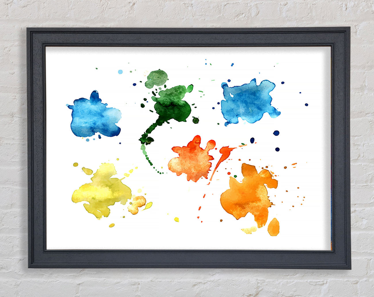 Blue Duo Framed Wall Art
