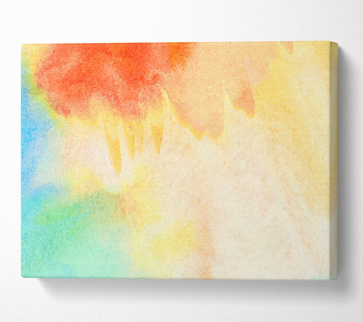 Lightning Clouds Canvas Wall Art