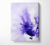 Purple Explosion Canvas Wall Art