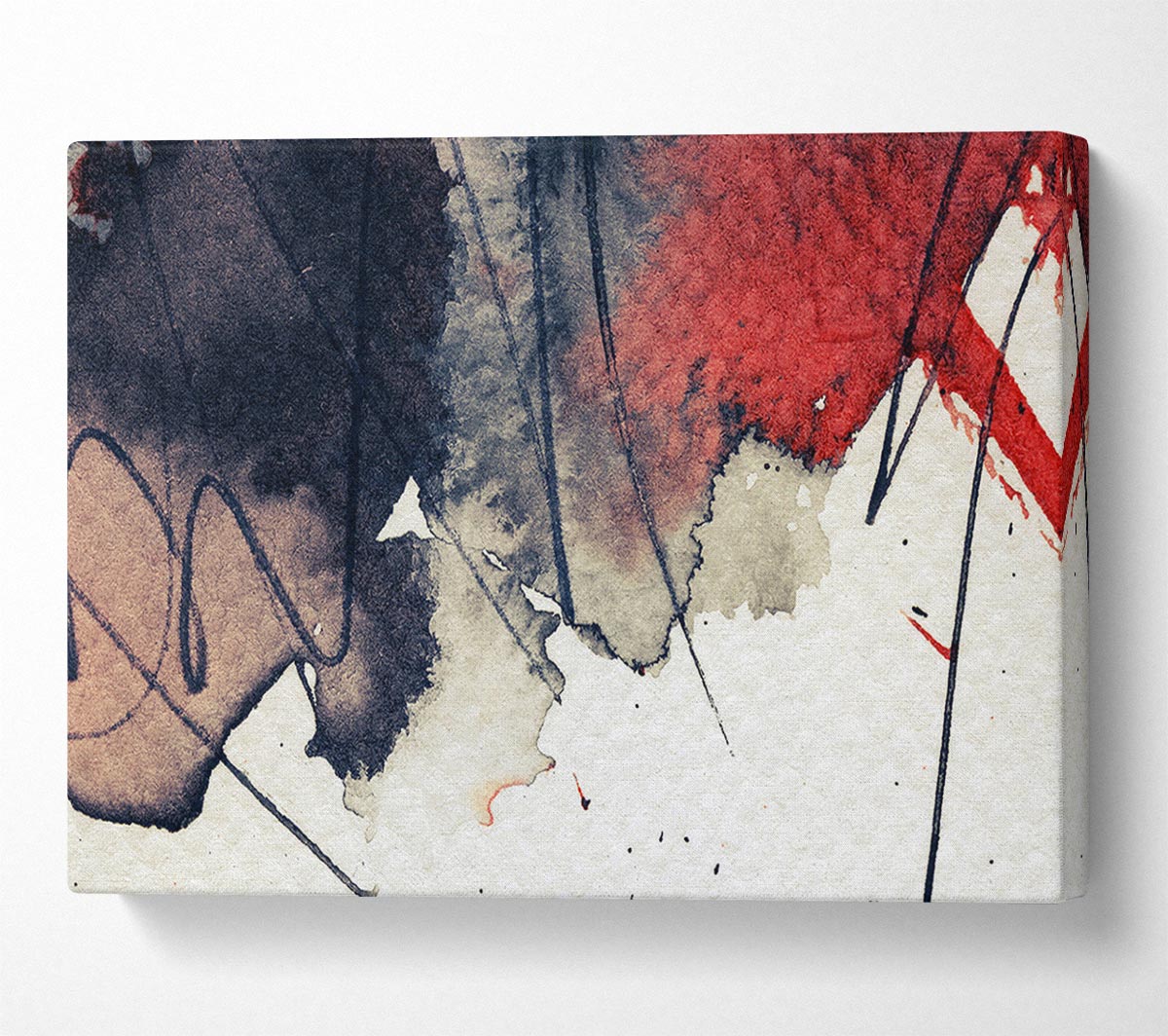 Volcano Melt Canvas Wall Art