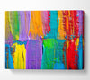 Rainbow Silk Canvas Wall Art