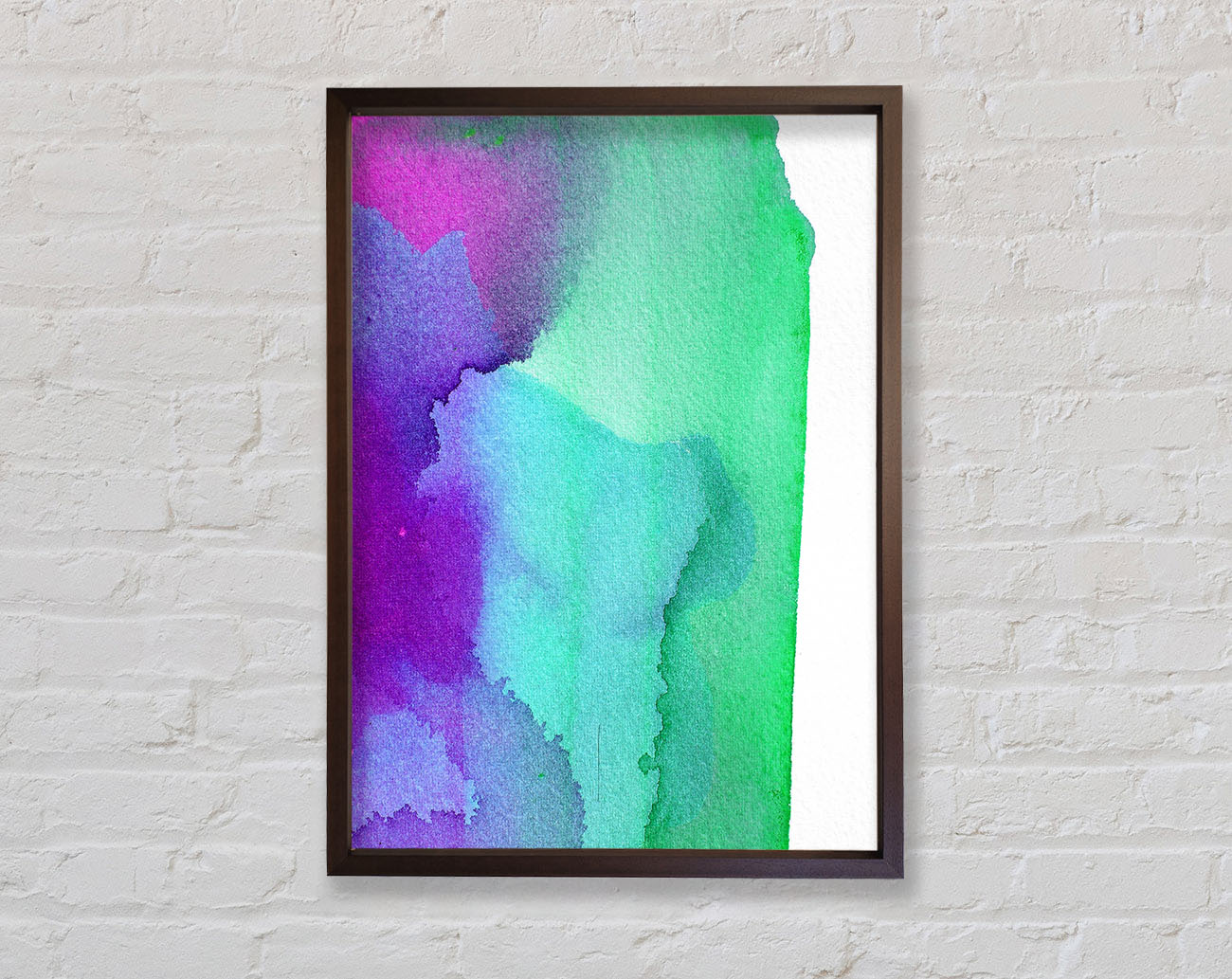Colours Subside Framed Wall Art