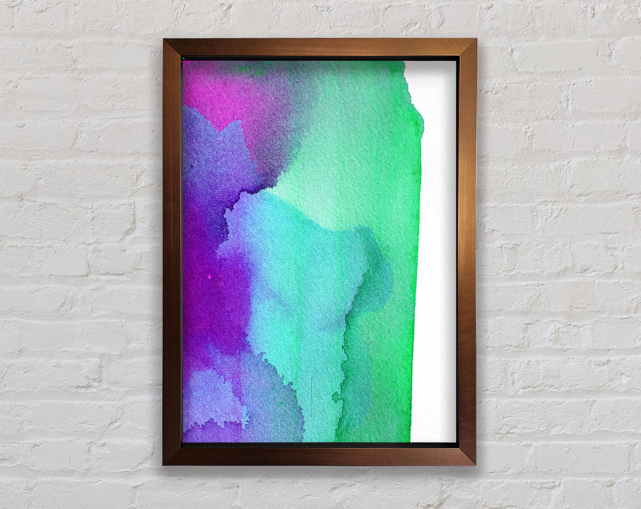 Colours Subside Framed Wall Art