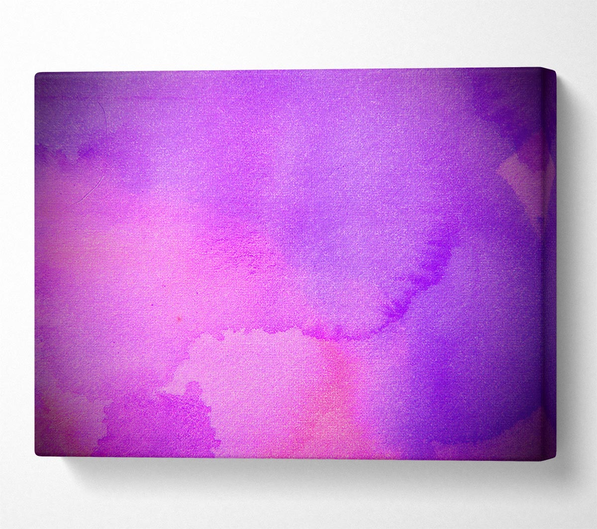 Pink And Purple Emerge Canvas Wall Art