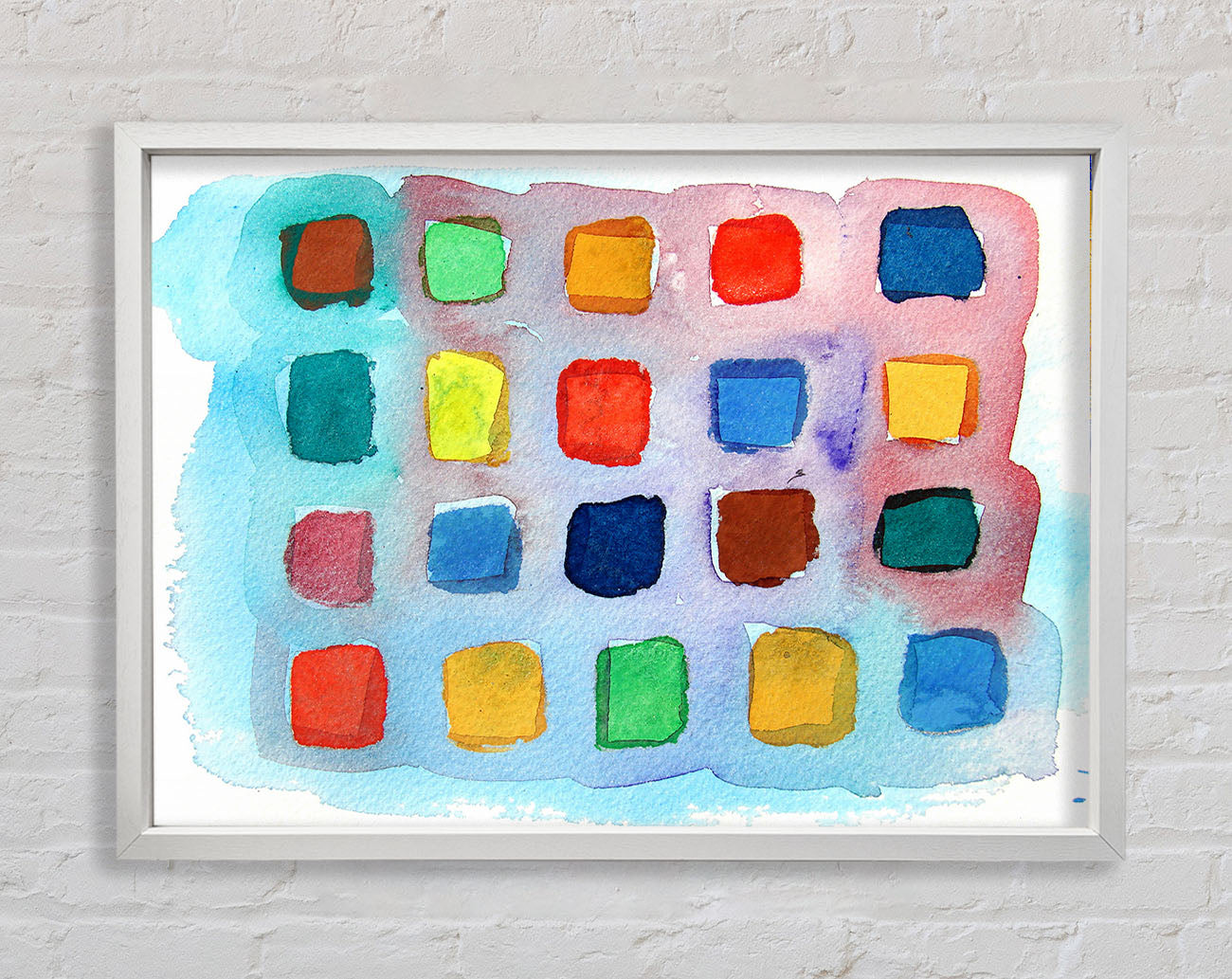 Colour Palette Framed Wall Art