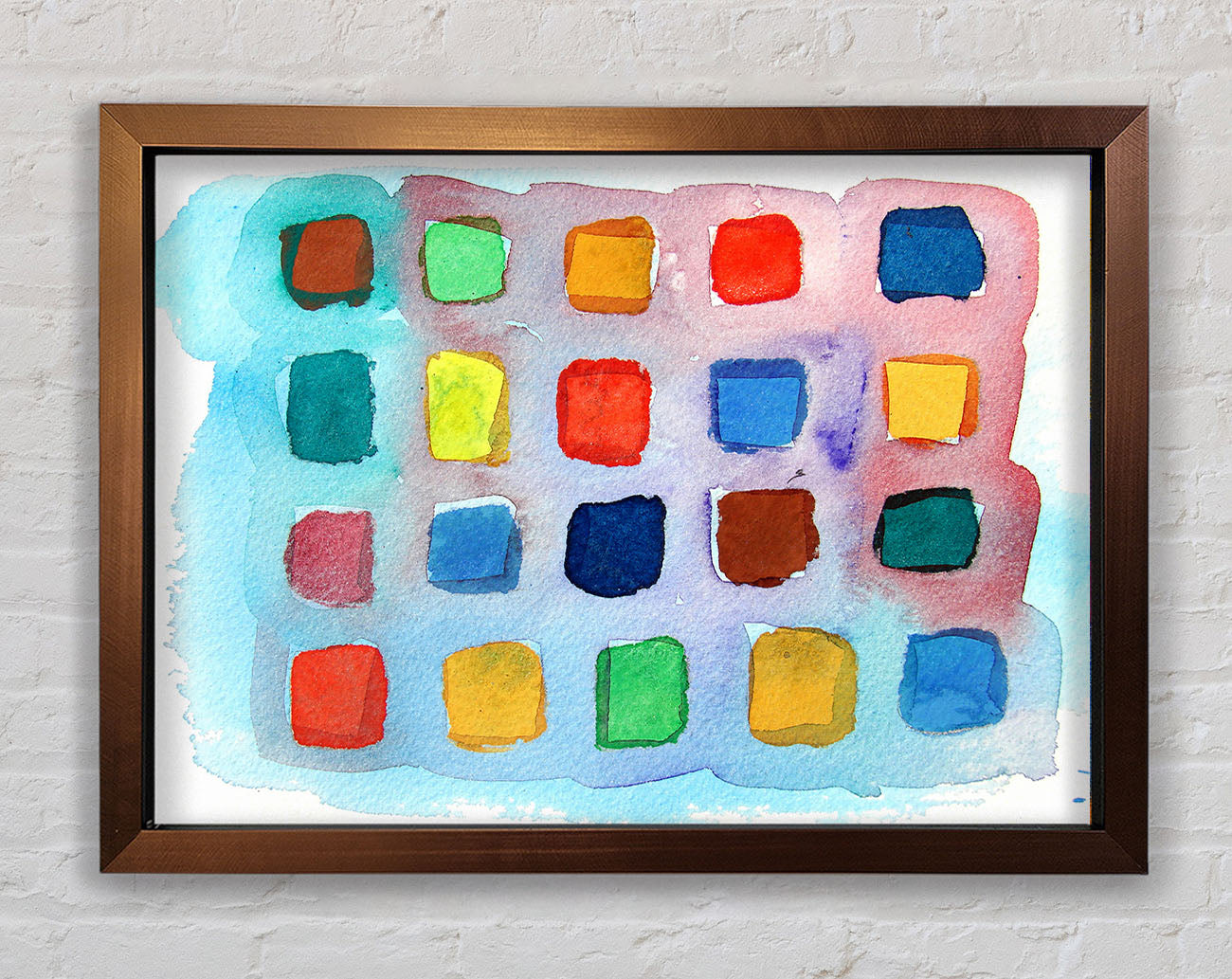 Colour Palette Framed Wall Art