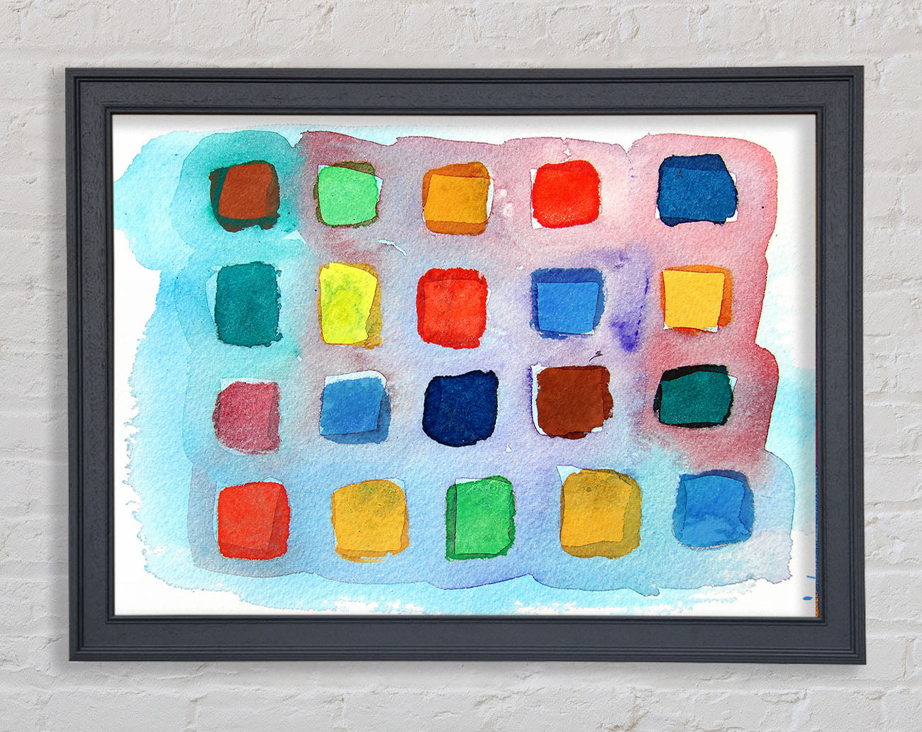 Colour Palette Framed Wall Art