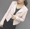 Short body slim Motorcycle Jacket