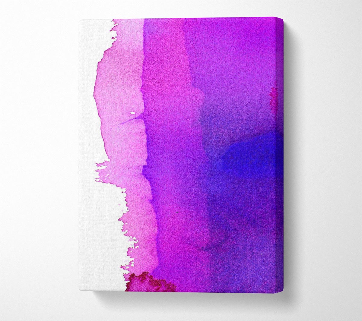 Pink Ocean Ebb Canvas Wall Art