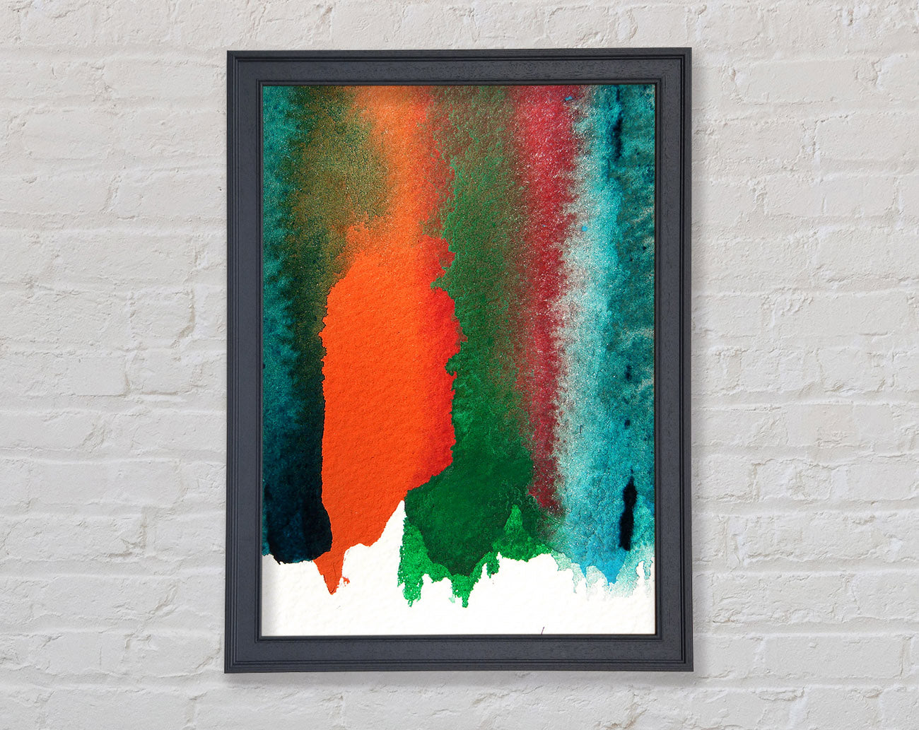 Colourful Forest Framed Wall Art