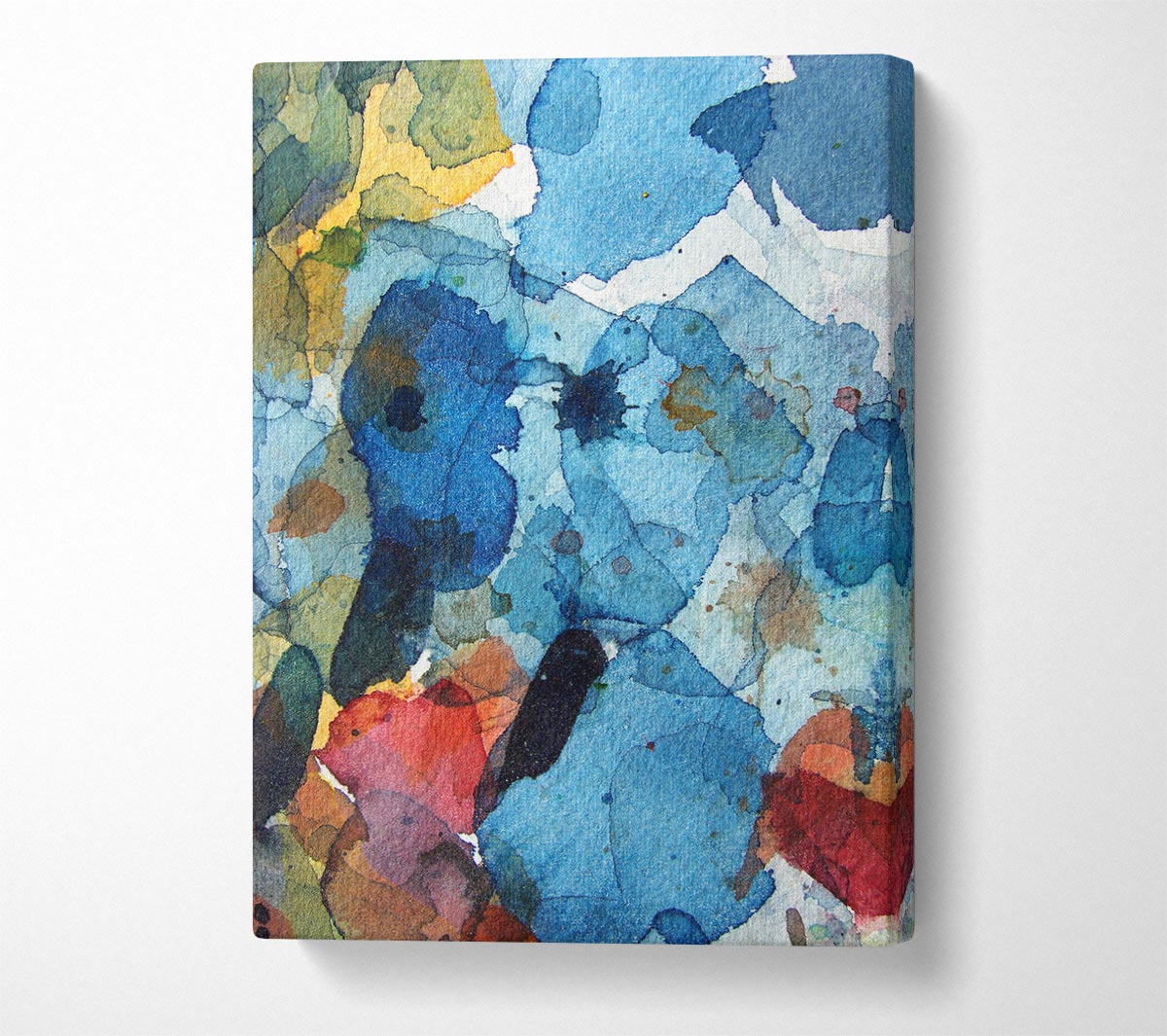 Snow Over The Winter Canvas Wall Art