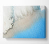 Ocean From Above Canvas Wall Art