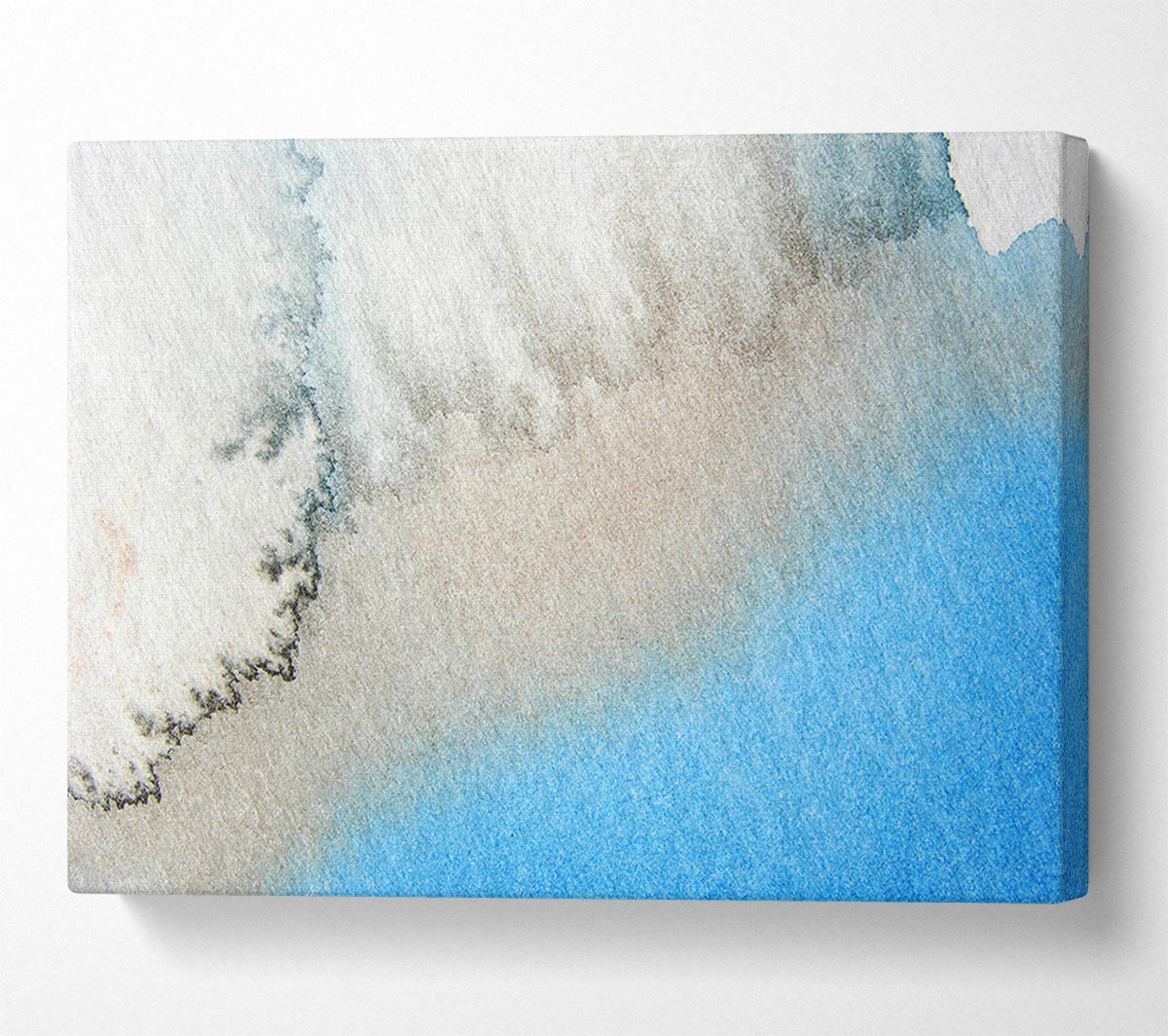 Ocean From Above Canvas Wall Art