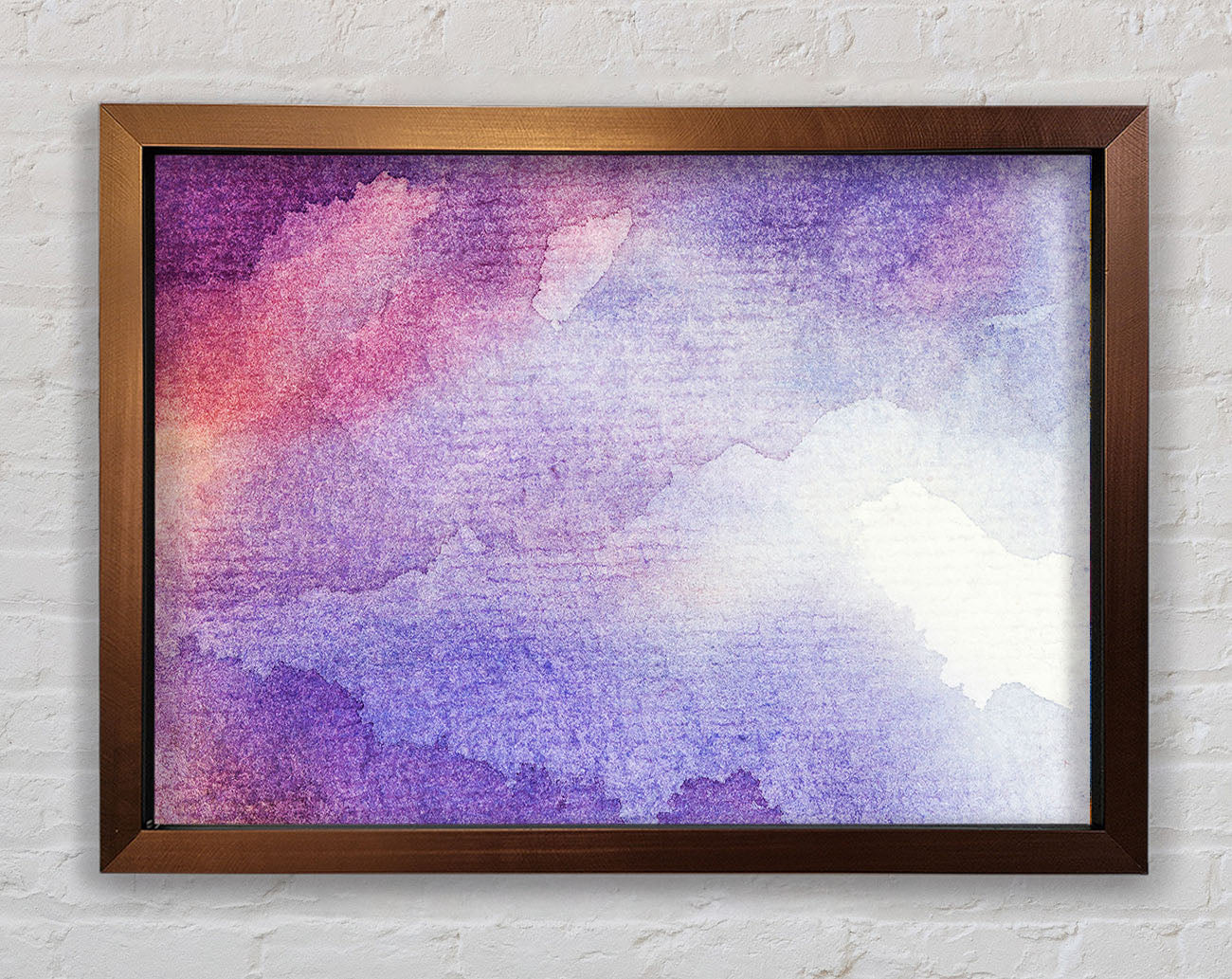 As The Clouds Break Framed Wall Art