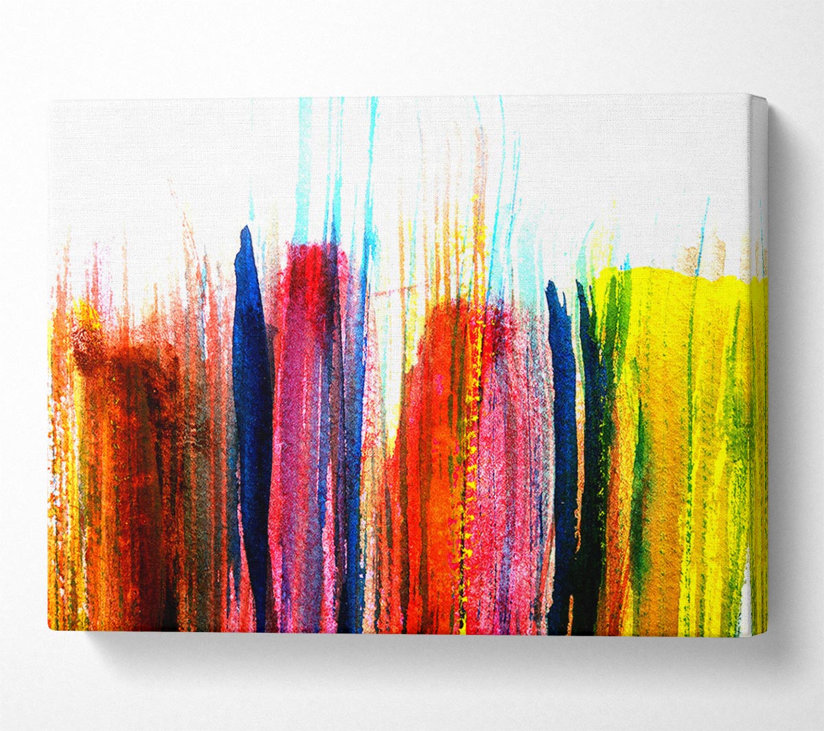 Brush Strokes 1 Canvas Wall Art
