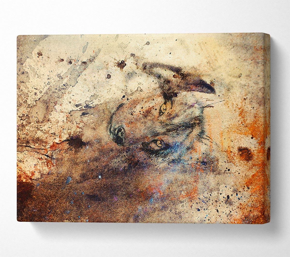 Wolf Wonder Canvas Wall Art
