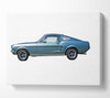 Mustang 6 Canvas Wall Art