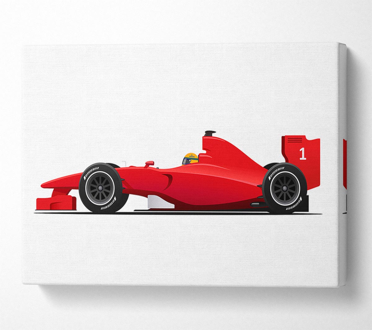 Ready For The Race Canvas Wall Art