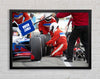 Changing The Tyres Framed Wall Art