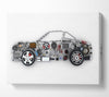 The Workings Canvas Wall Art