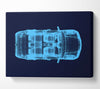 Wireframe 2 Canvas Wall Art