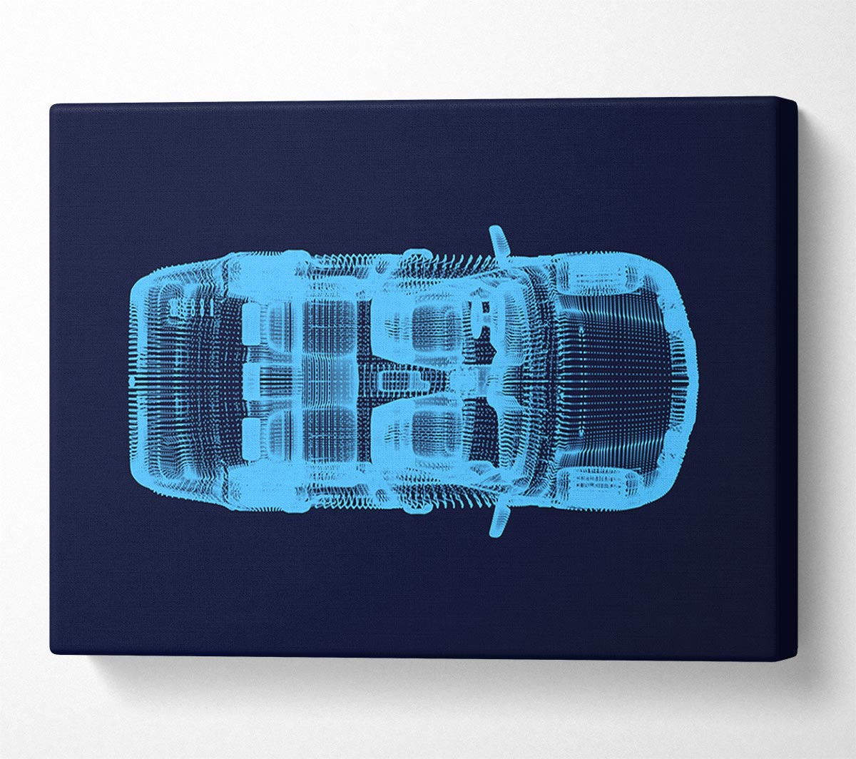 Wireframe 2 Canvas Wall Art