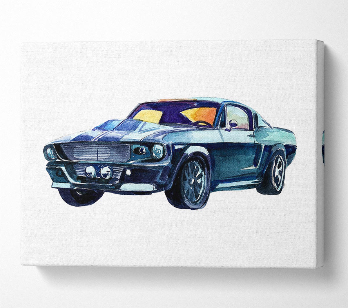 Mustang 14 Canvas Wall Art