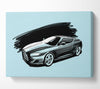 Aston Martin Blues Canvas Wall Art