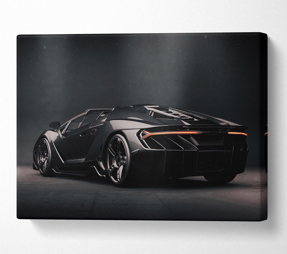 Black Beauty 1 Canvas Wall Art