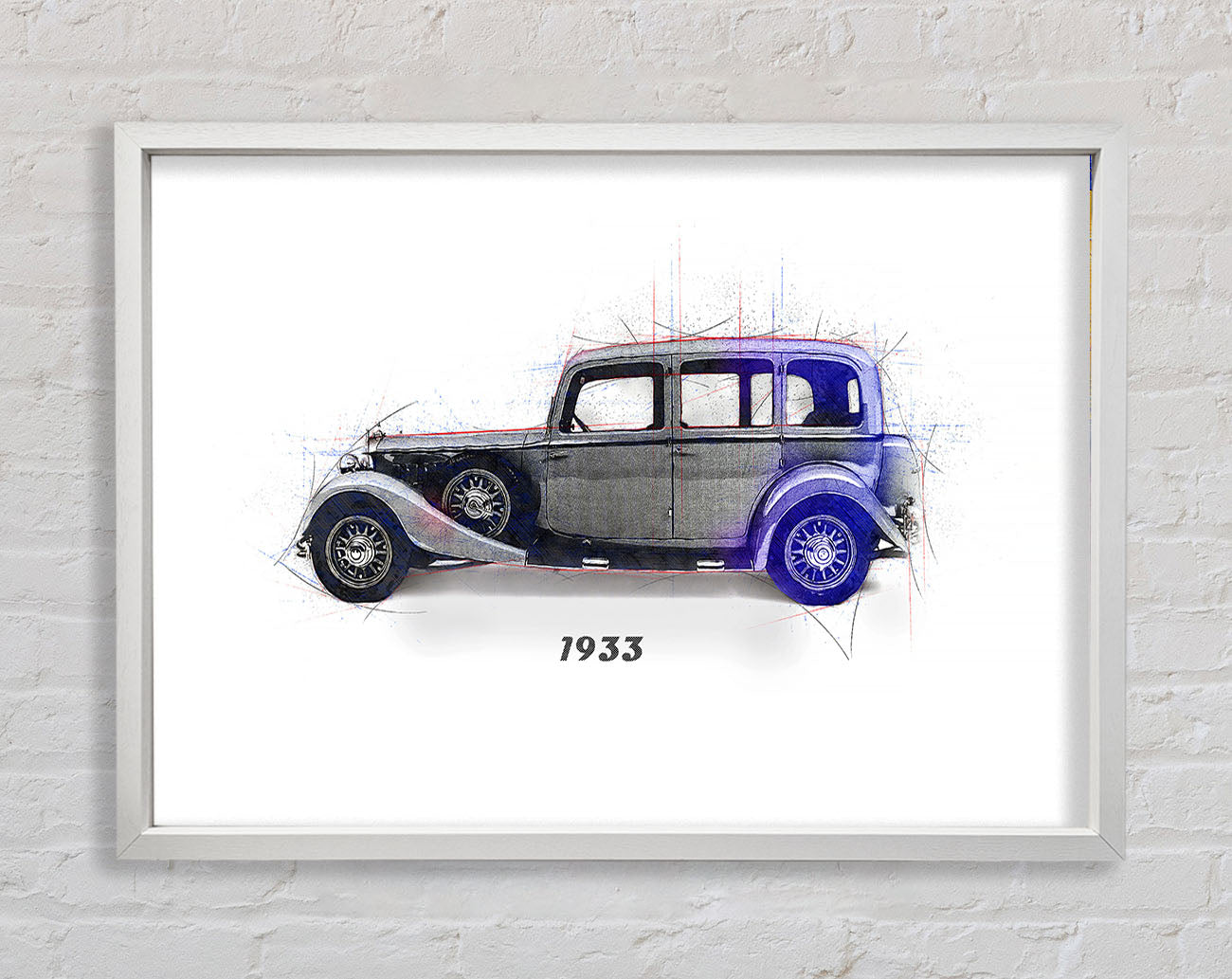 British Classic 9 Framed Wall Art