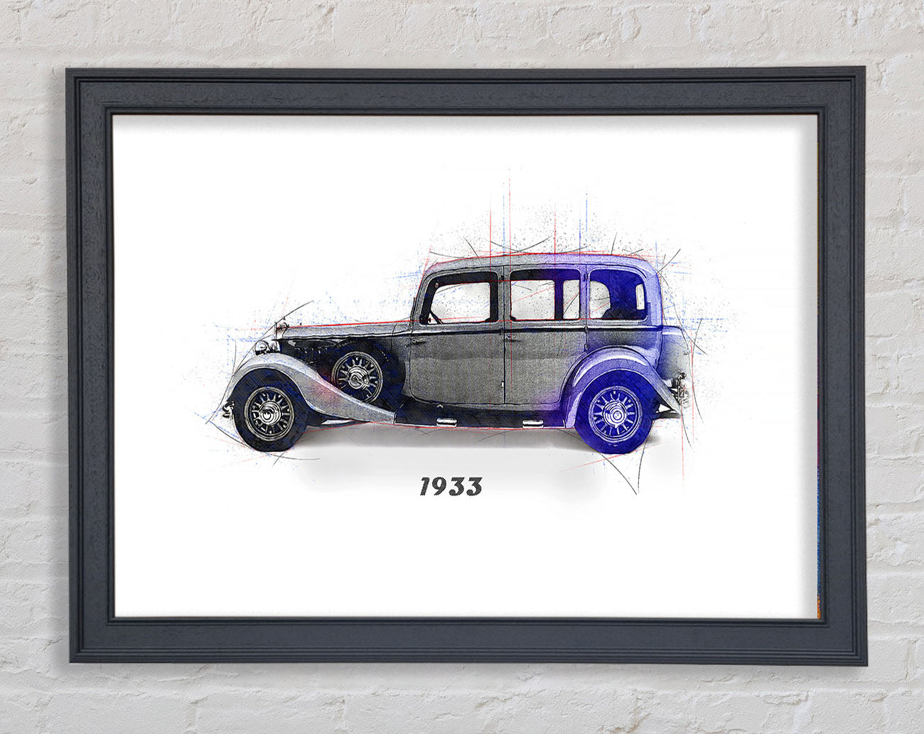 British Classic 9 Framed Wall Art