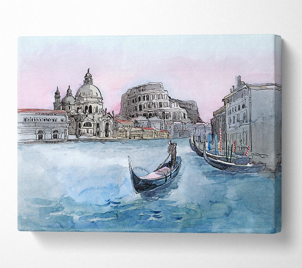 Gondola Ride 10 Canvas Wall Art
