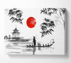 Chinese Fishermen Canvas Wall Art