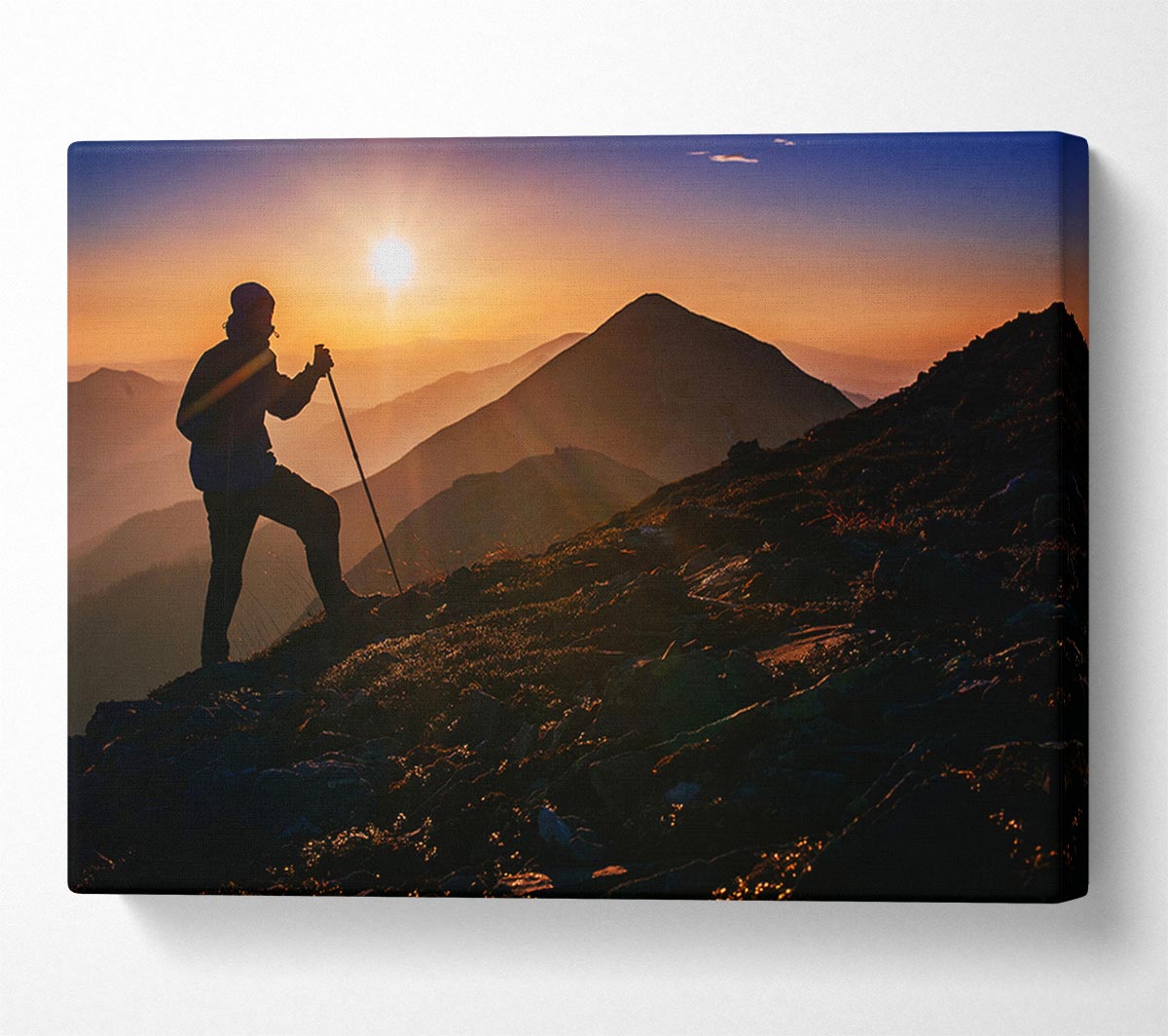 On Top Of The World 1 Canvas Wall Art