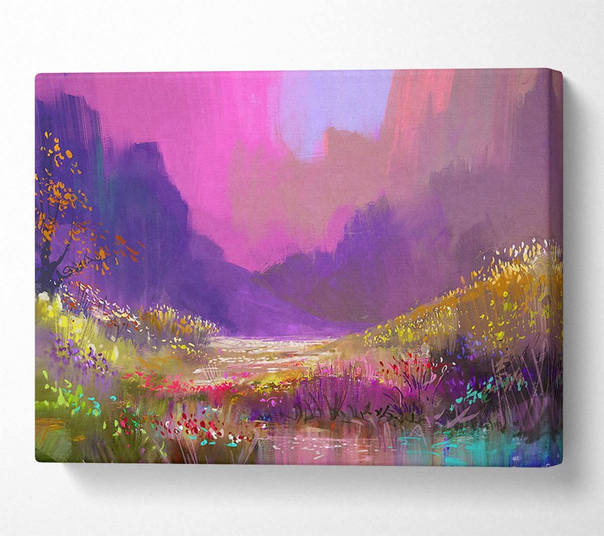 Perfect Wild Flower Dream Canvas Wall Art