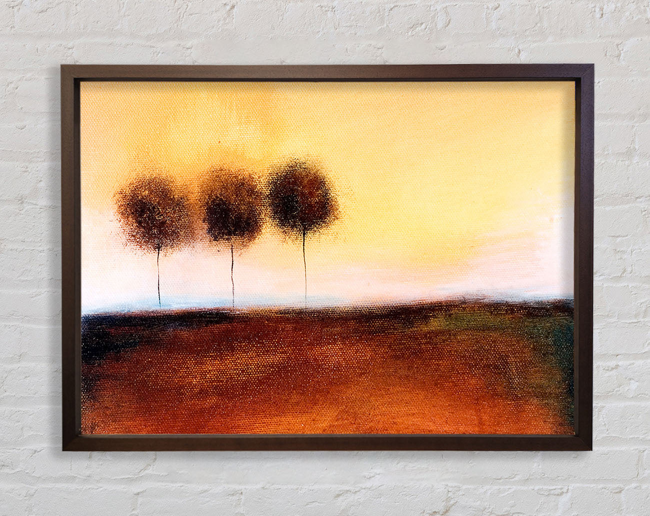 Brown Trio Framed Wall Art