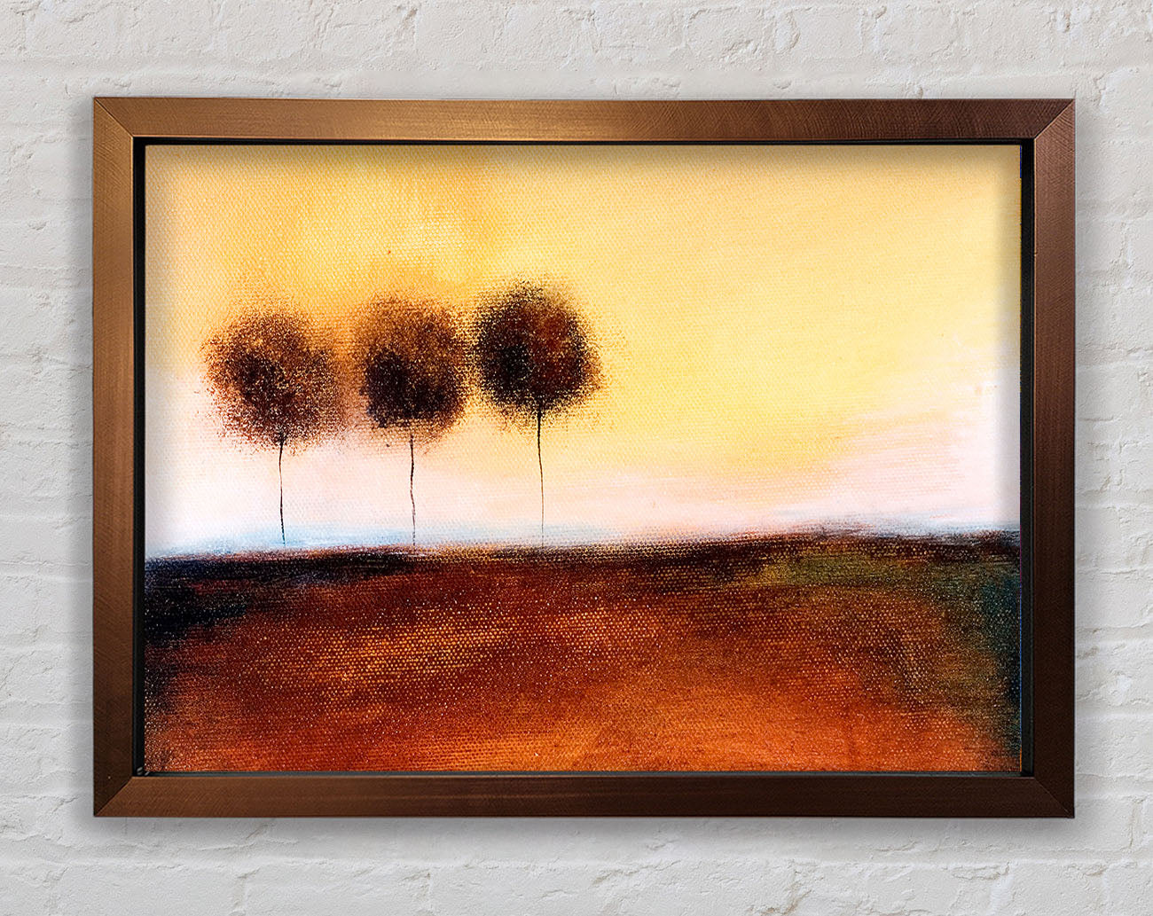 Brown Trio Framed Wall Art