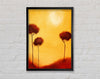 Cotton Tree Sun Framed Wall Art