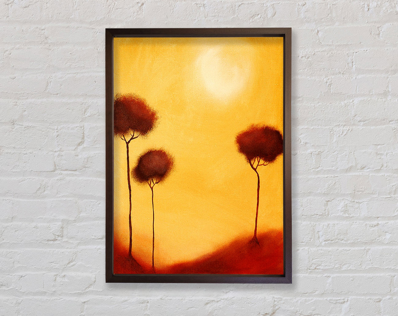 Cotton Tree Sun Framed Wall Art