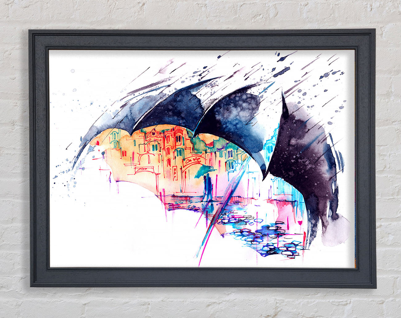 City Life Framed Wall Art
