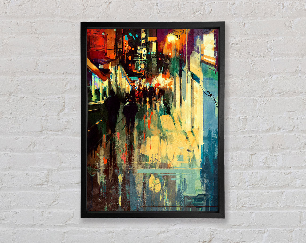 City Nights Framed Wall Art