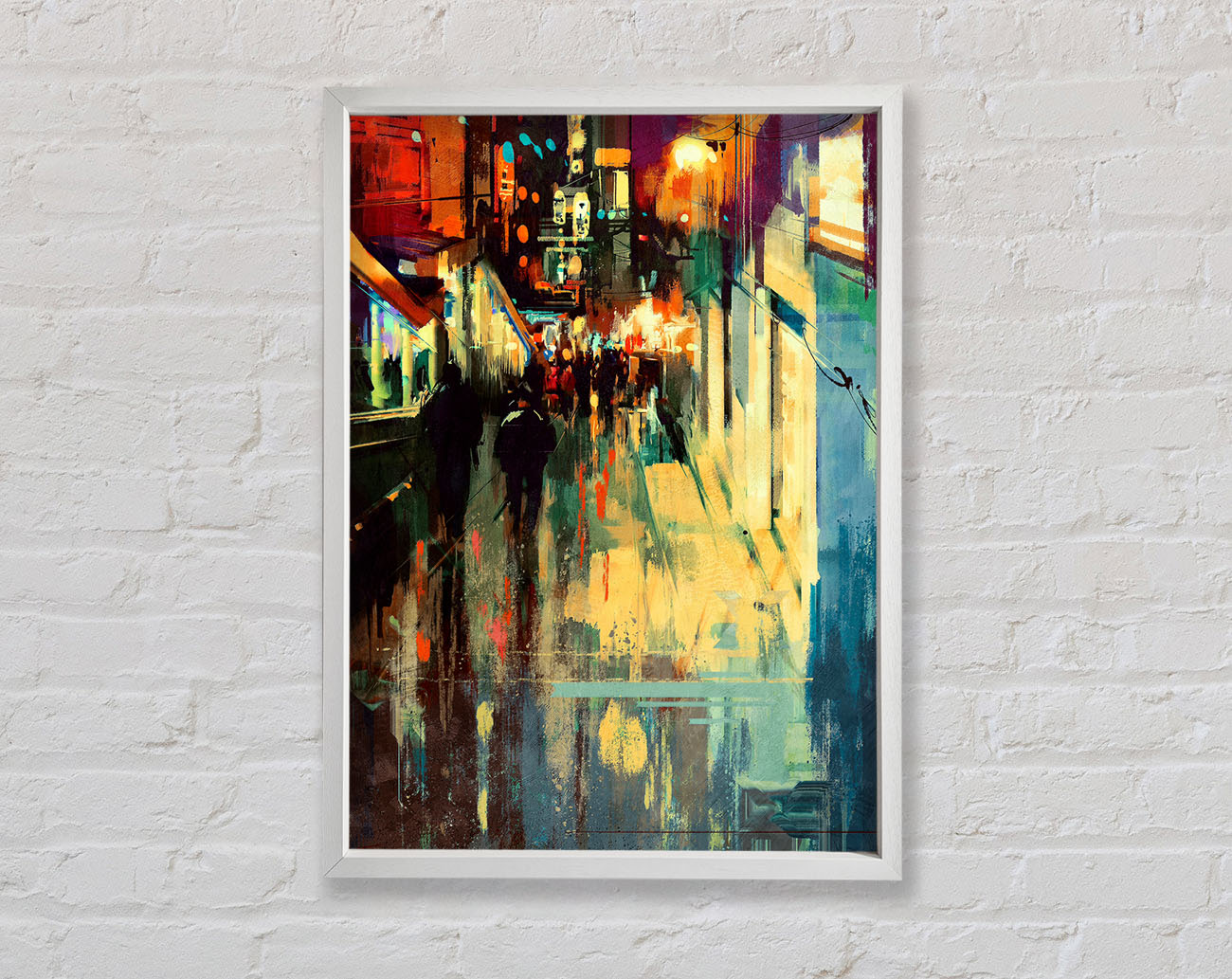 City Nights Framed Wall Art